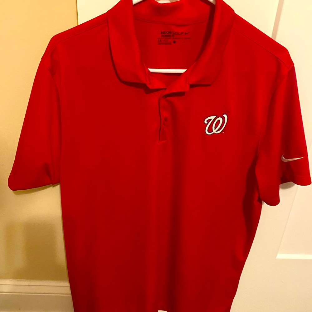 Washington Nationals Nike Golf Polo